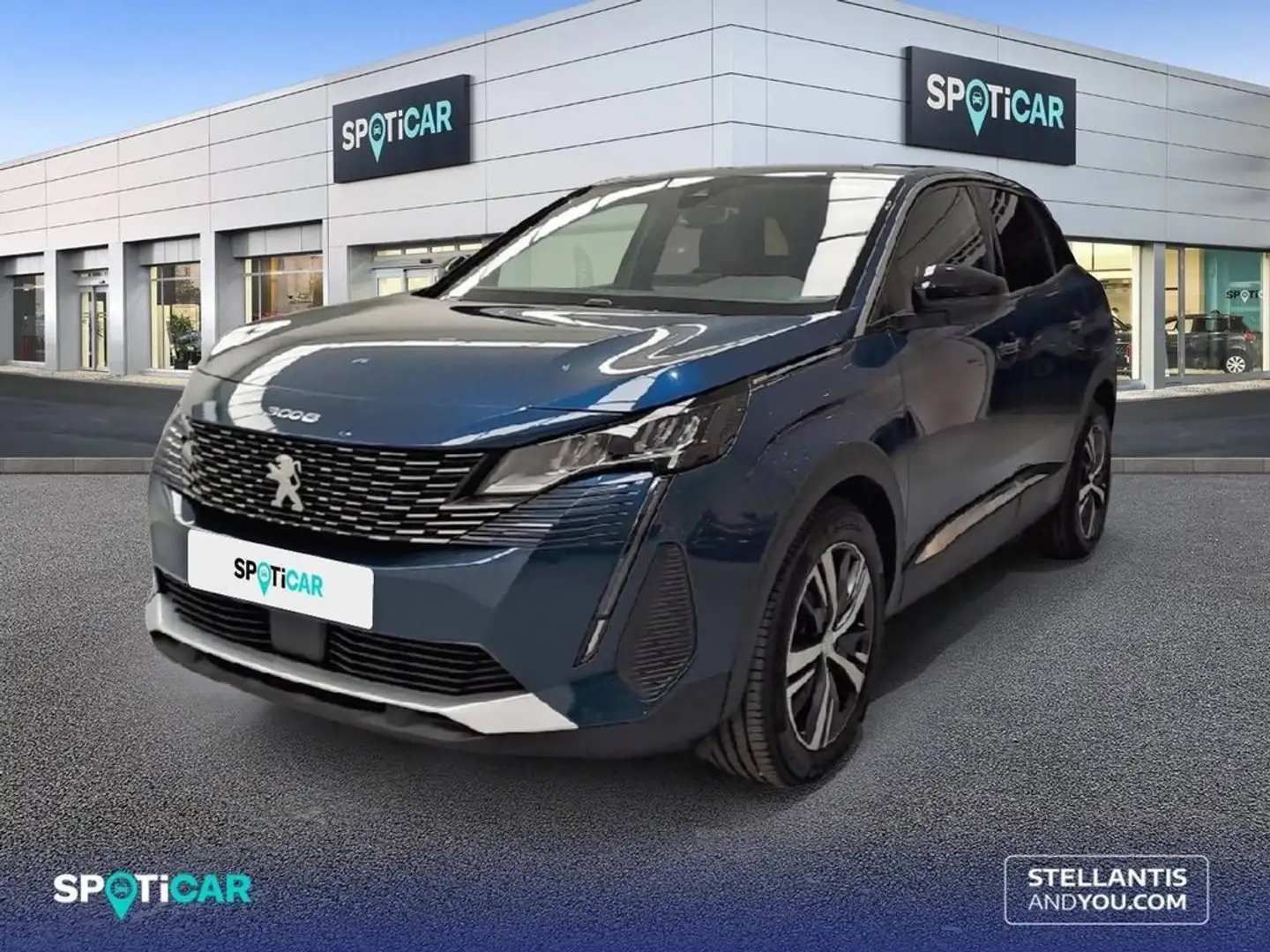 Peugeot 3008 1.2 PureTech S&S Allure 130 Bleu - 1
