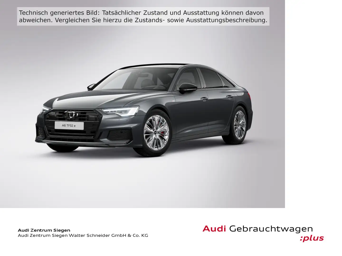 Audi A6 Lim. 55 TFSI e quattro sport S Line Plus Pano Grau - 1
