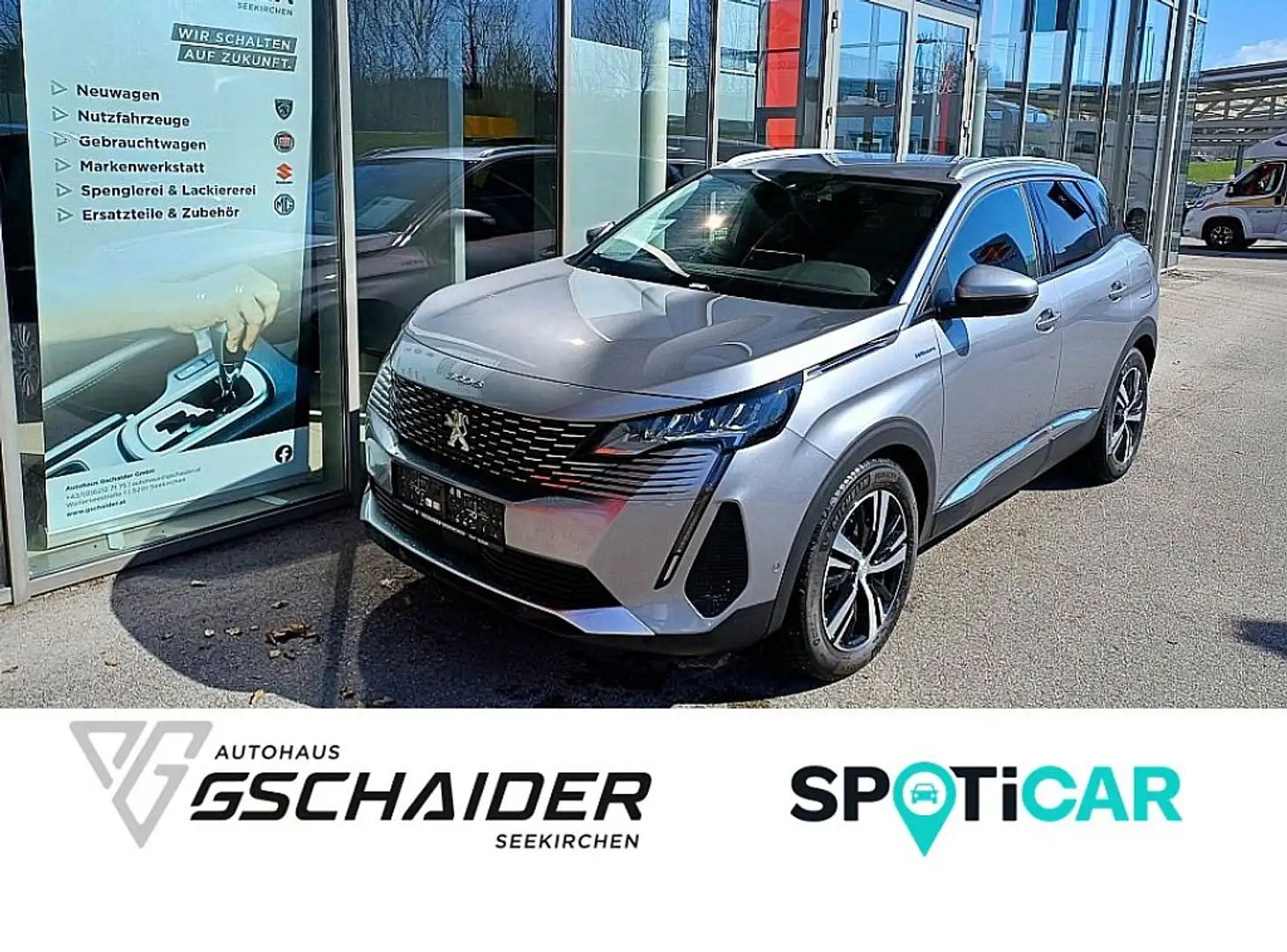 Peugeot 3008 Hybrid 300 e-EAT8 Allure Pack Aut. Grau - 1