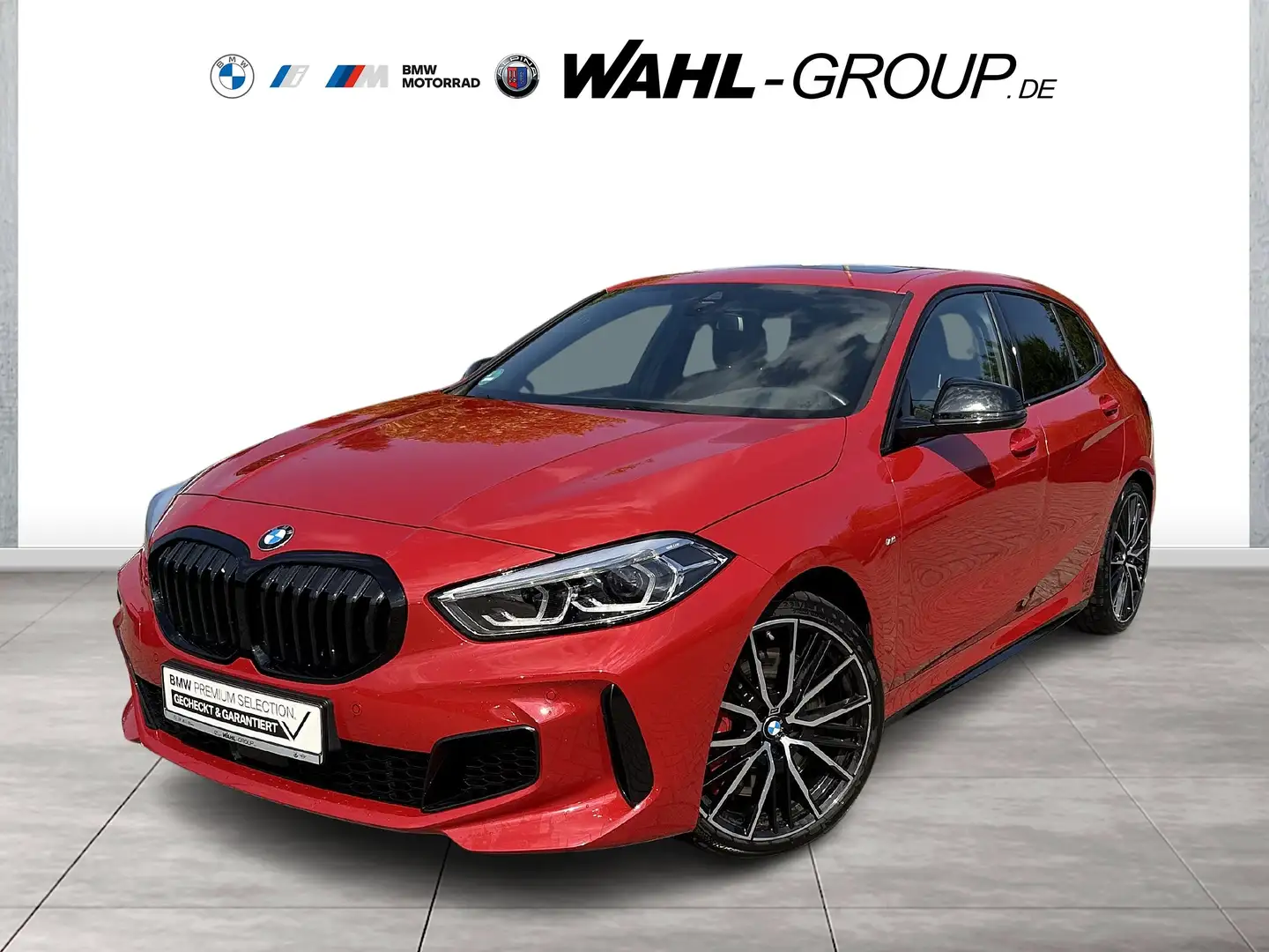 BMW 128 ti LC PROF PANO PARKASSIST KOMFORTZG HIFI DAB WLAN Rosso - 1