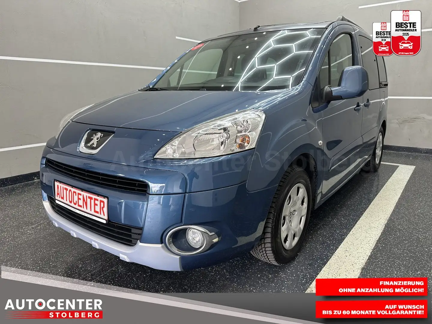 Peugeot Partner Family "1 HAND-PANO-WENIG KM-KLIMA-PDC" Blau - 1