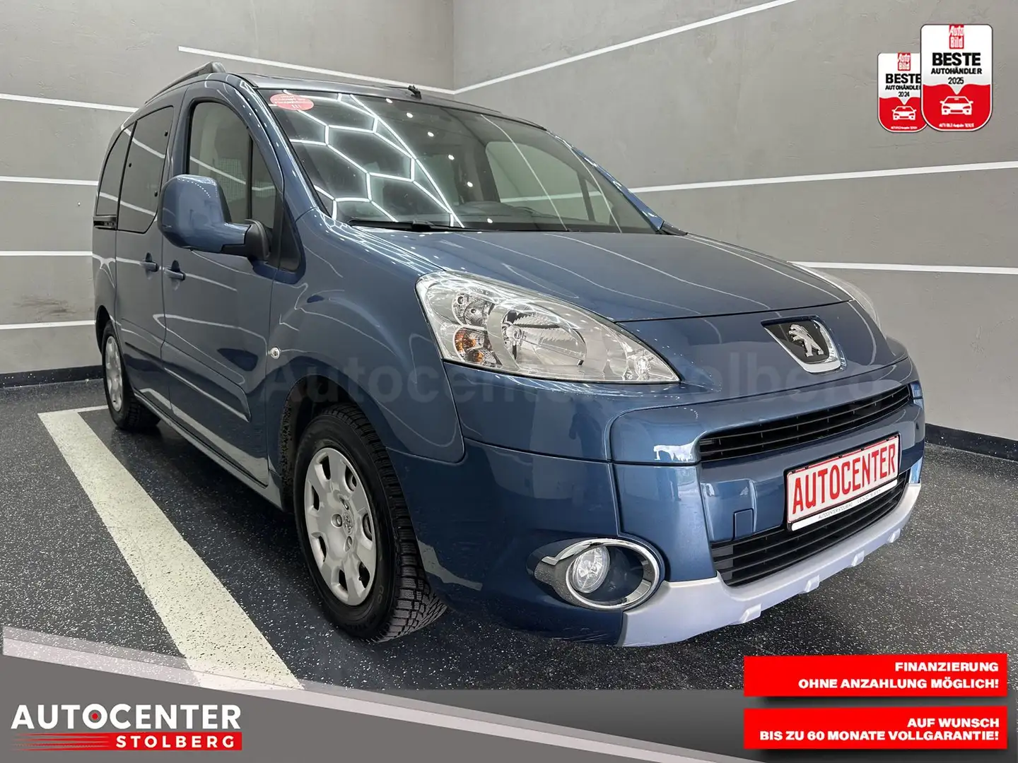 Peugeot Partner Family "1 HAND-PANO-WENIG KM-KLIMA-PDC" Blau - 2