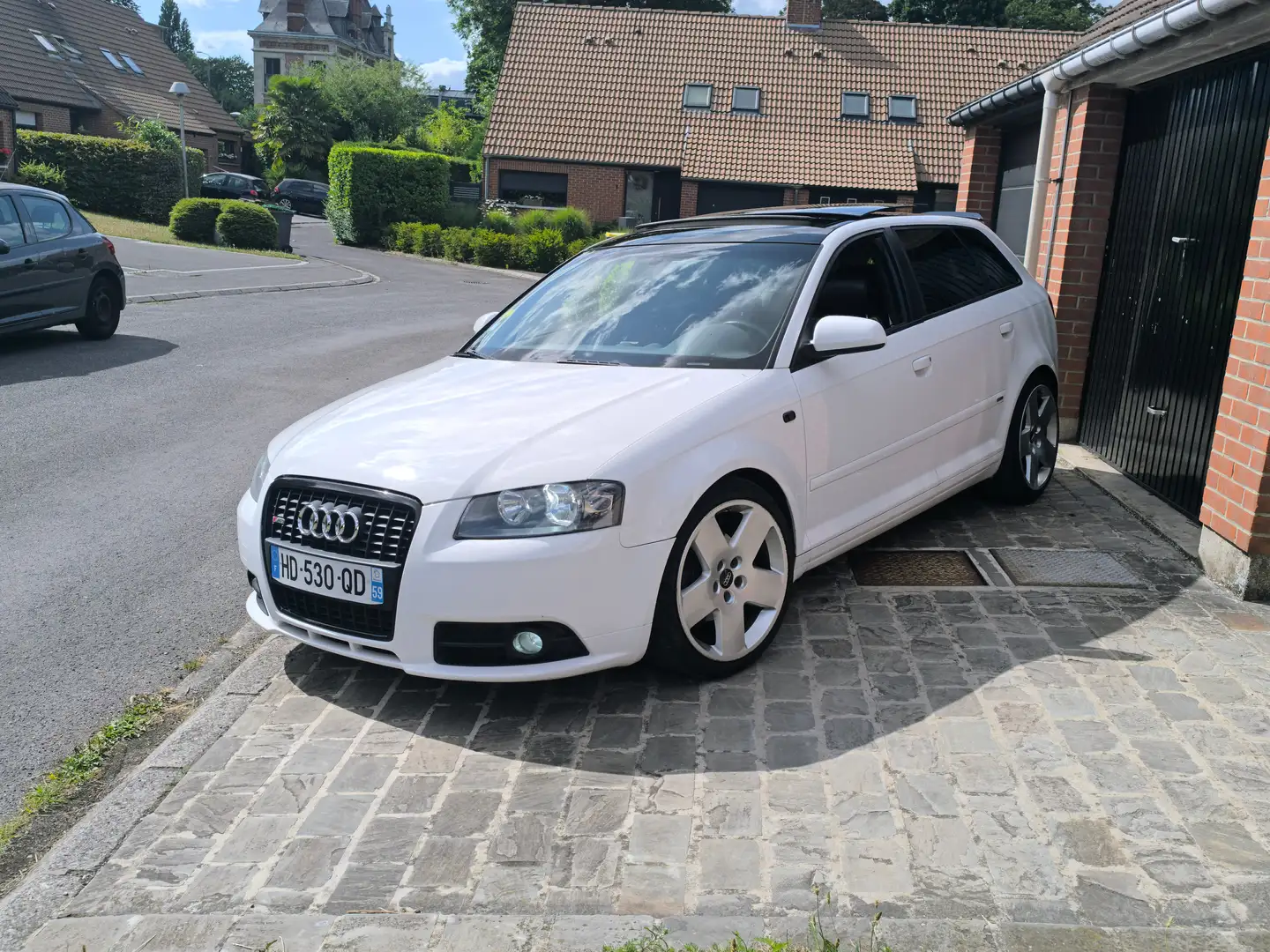 Audi A3 A3 SportBack 1.8i TFSI S Line Blanc - 1