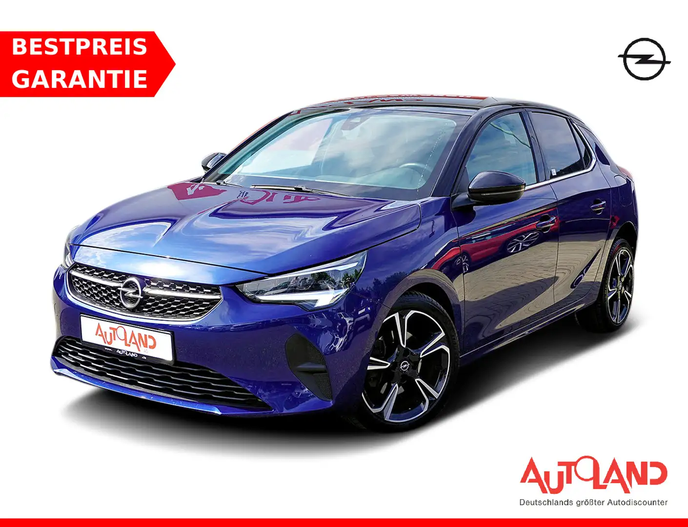 Opel Corsa F 1.2 Edition LED Android Apple DAB USB Blau - 1