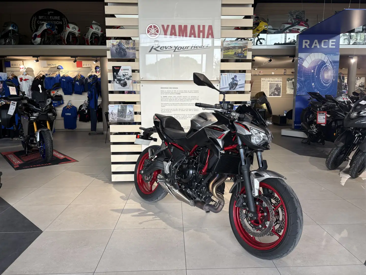 Kawasaki Z 650 Grau - 2