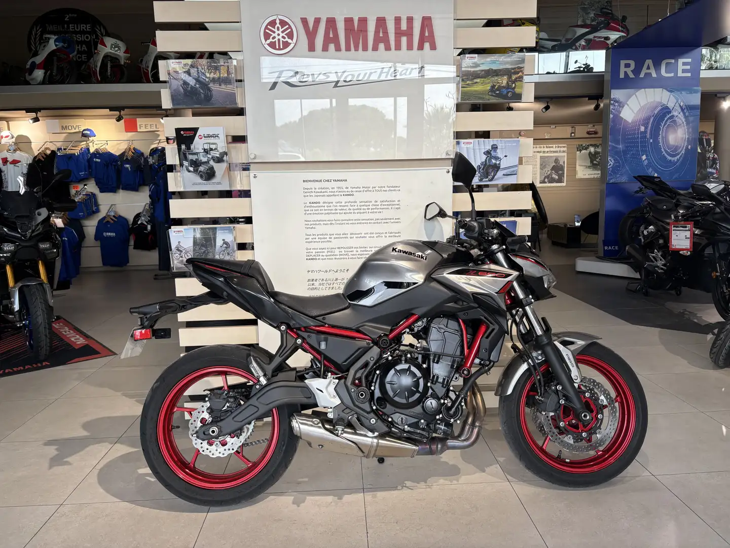Kawasaki Z 650 Grau - 1