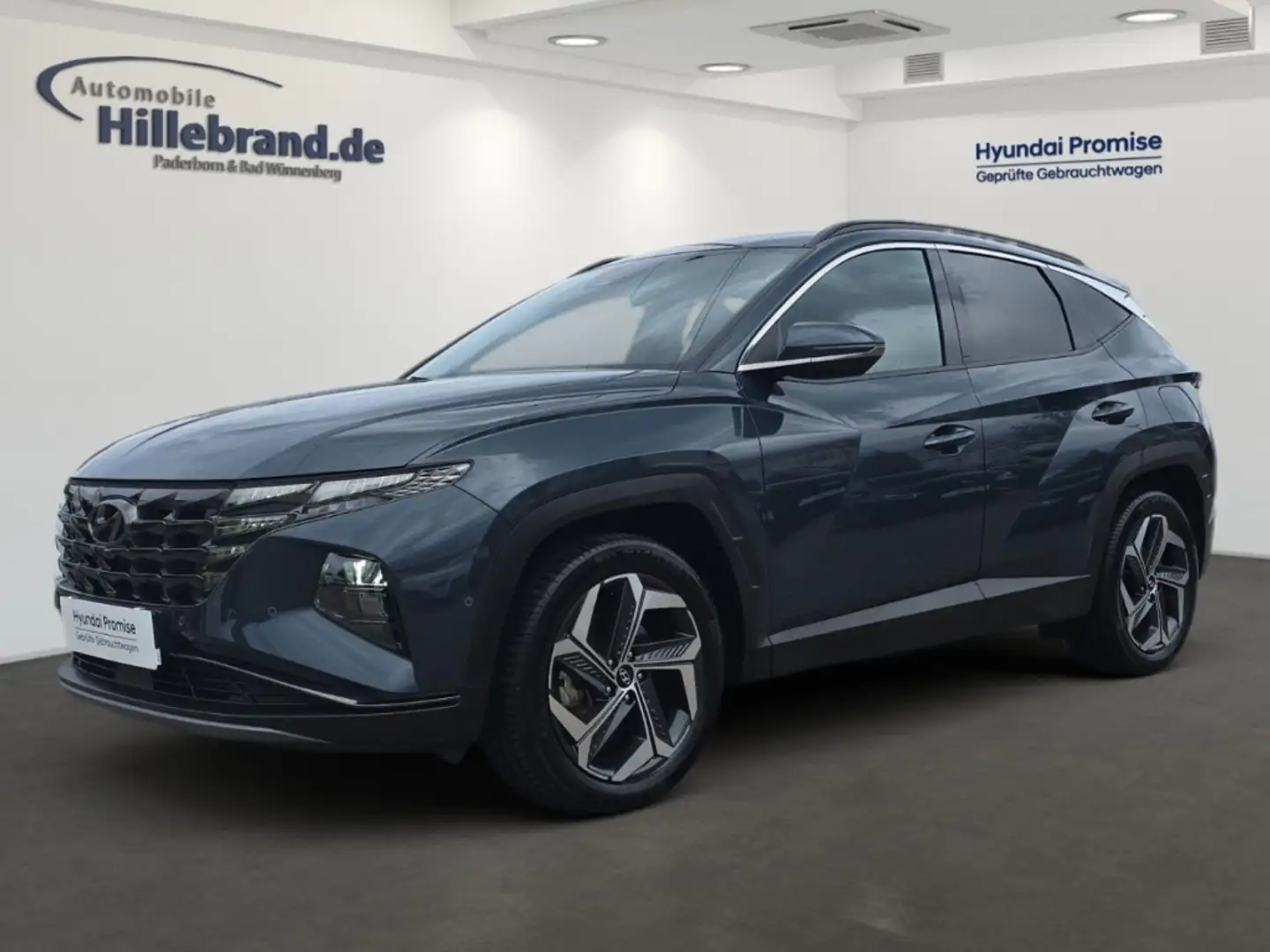 Hyundai TUCSON Prime Plug-In Hybrid 4WD 1.6 T-GDI -EU6d AHK-abneh Blu/Azzurro - 1