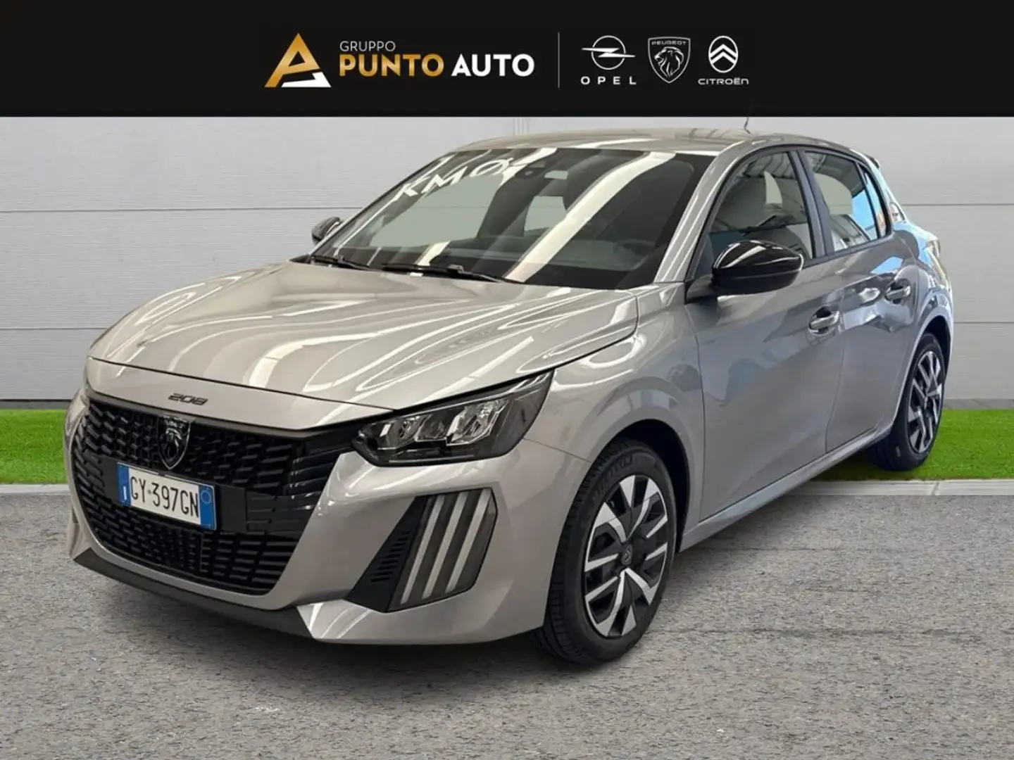 Peugeot 208 Hybrid 110 e-DCS6 Style Grijs - 1