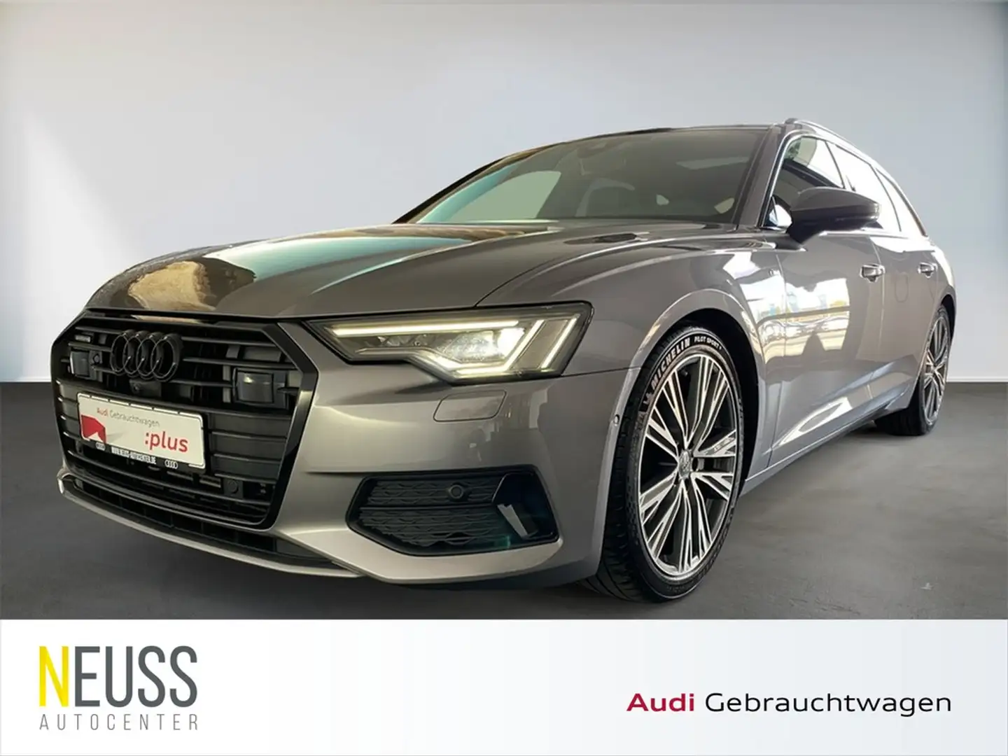 Audi A6 Avant 50 TDI quattro S line PANO+ACC+AHK+STHZG Grau - 1