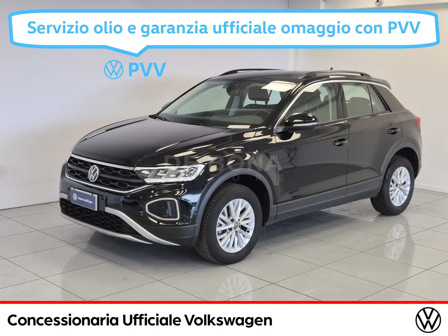Volkswagen T-Roc 1.5 tsi life dsg Nero - 1