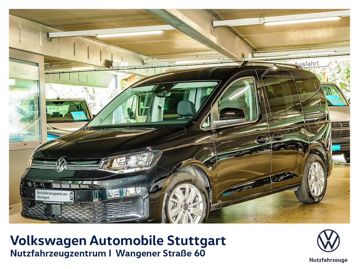 Volkswagen Caddy Life DSG 1.5 TSI Euro 6d Schwarz - 2