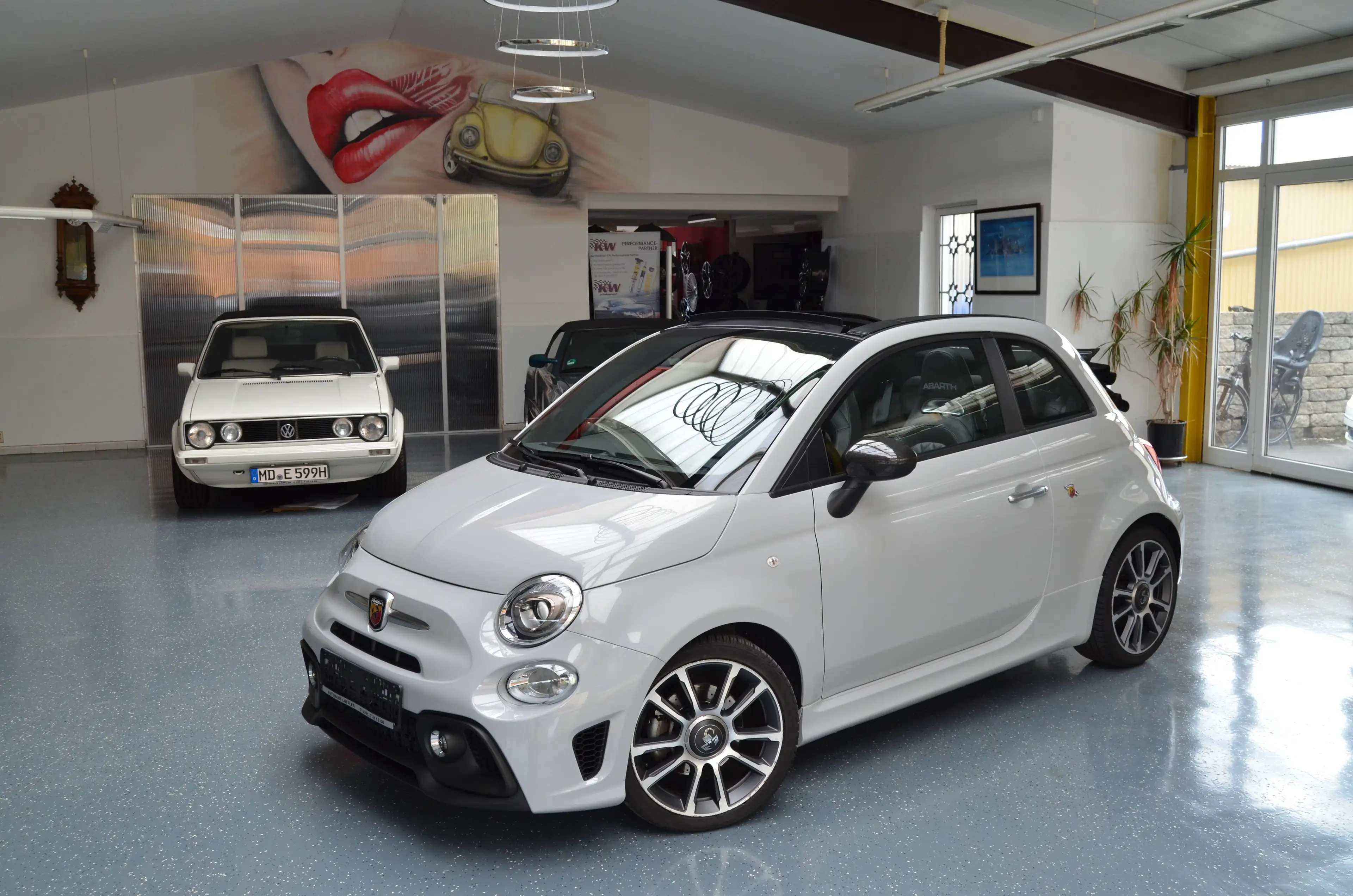 Abarth 595C 500 Cabrio Tech-Paket Auspuff Monza — photo 2