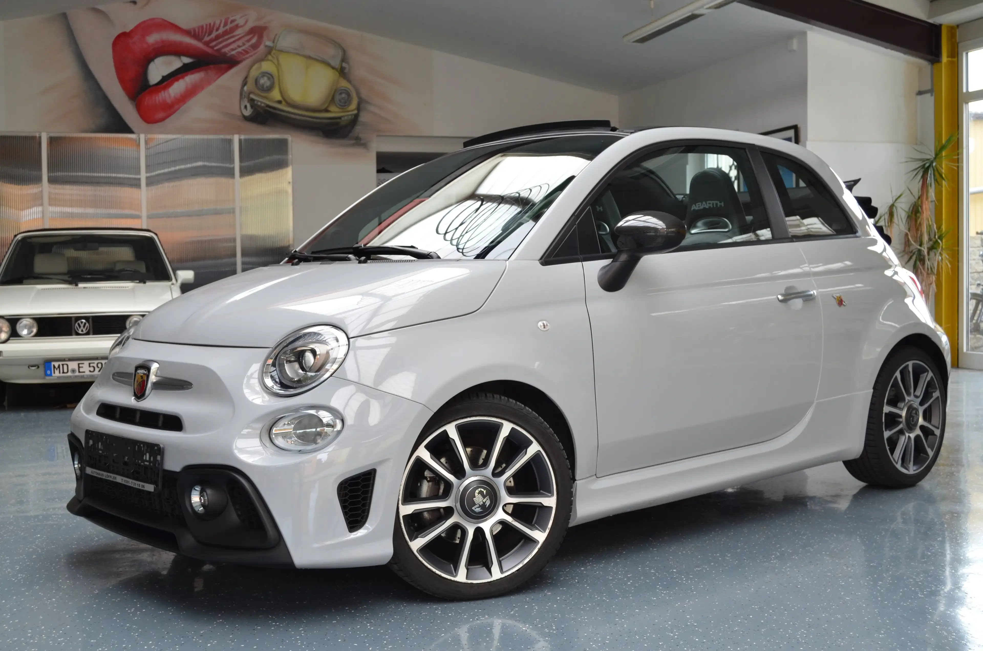 Abarth 595C 500 Cabrio Tech-Paket Auspuff Monza