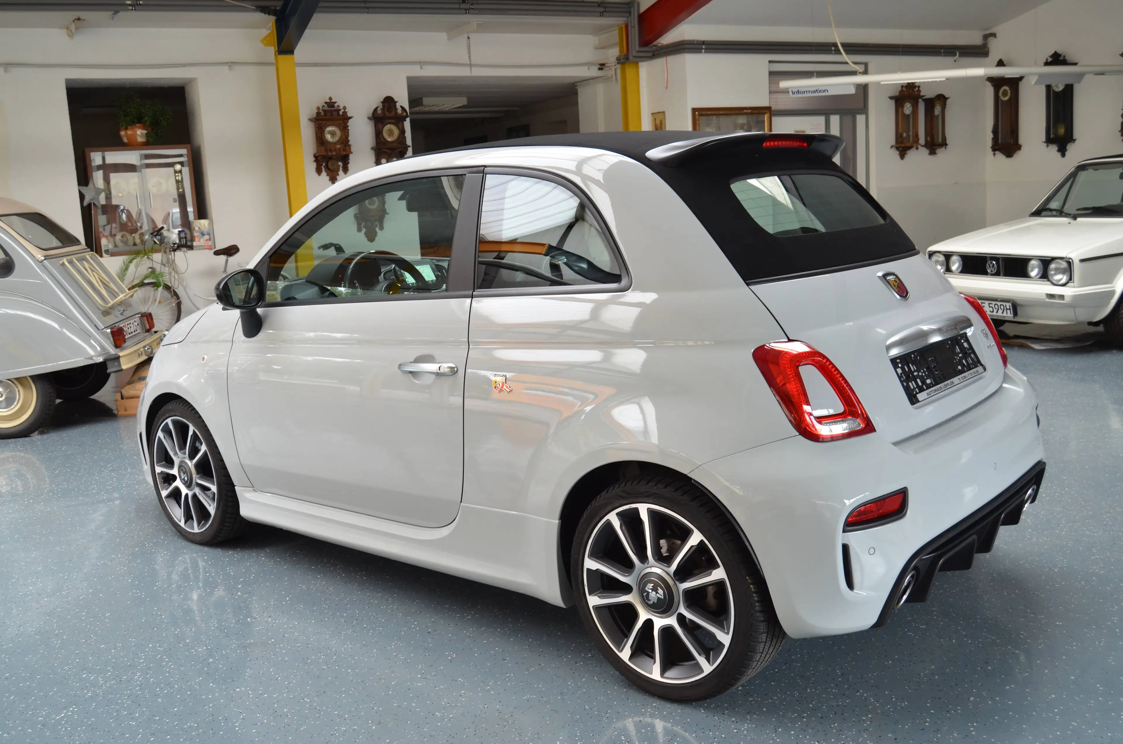 Abarth 595C 500 Cabrio Tech-Paket Auspuff Monza — photo 10