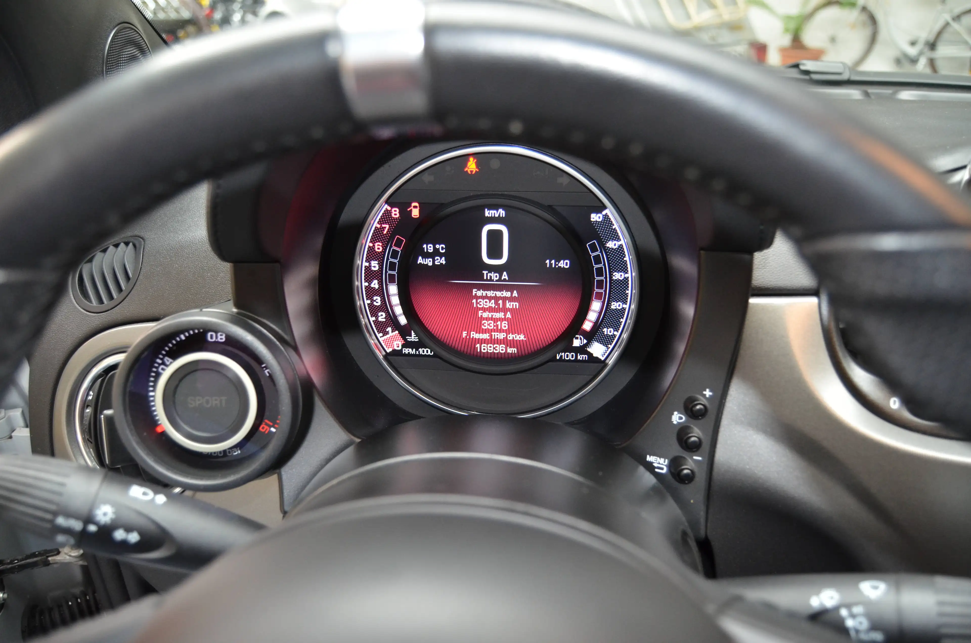 Abarth 595C 500 Cabrio Tech-Paket Auspuff Monza — photo 14
