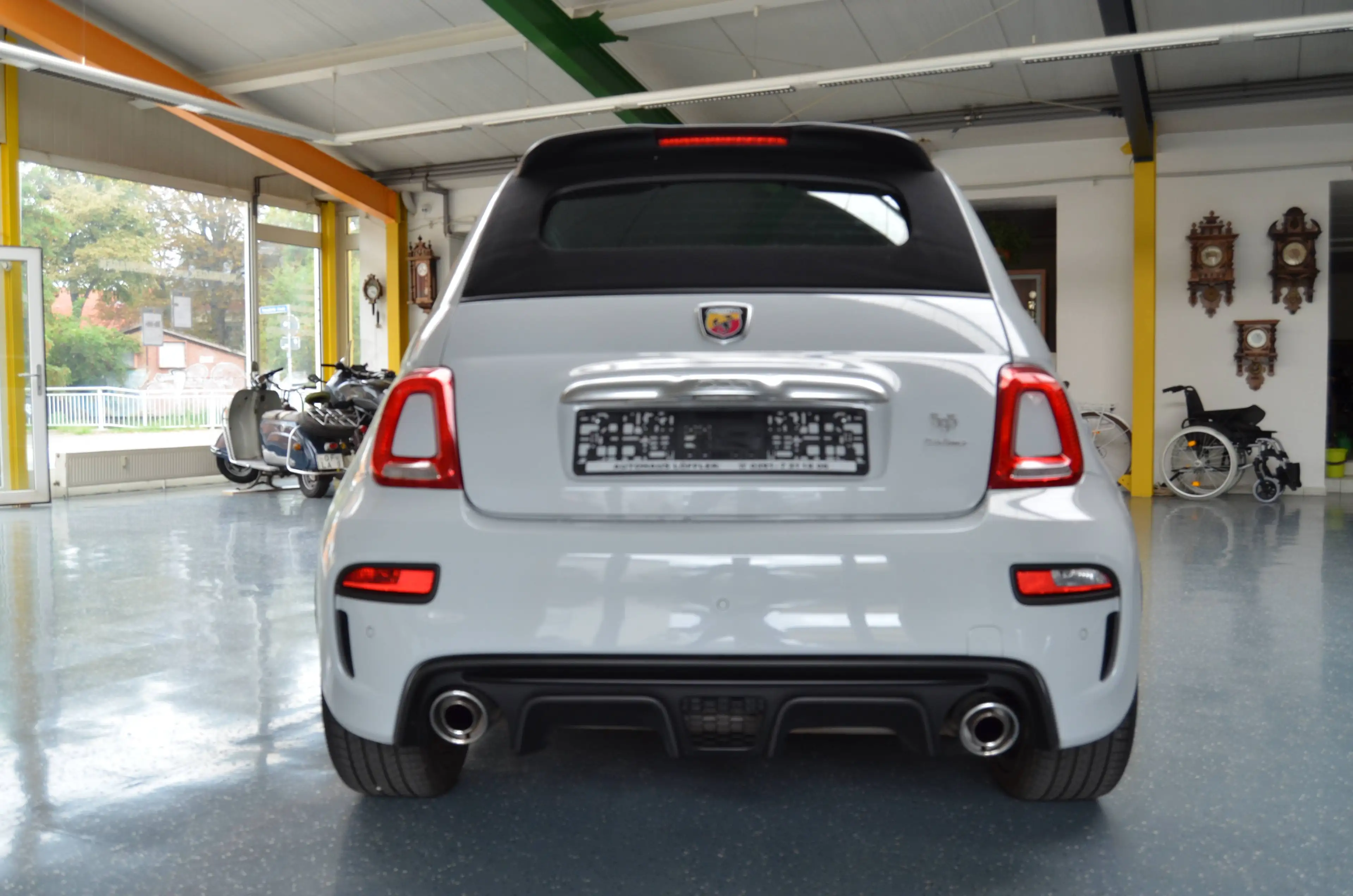 Abarth 595C 500 Cabrio Tech-Paket Auspuff Monza — photo 9