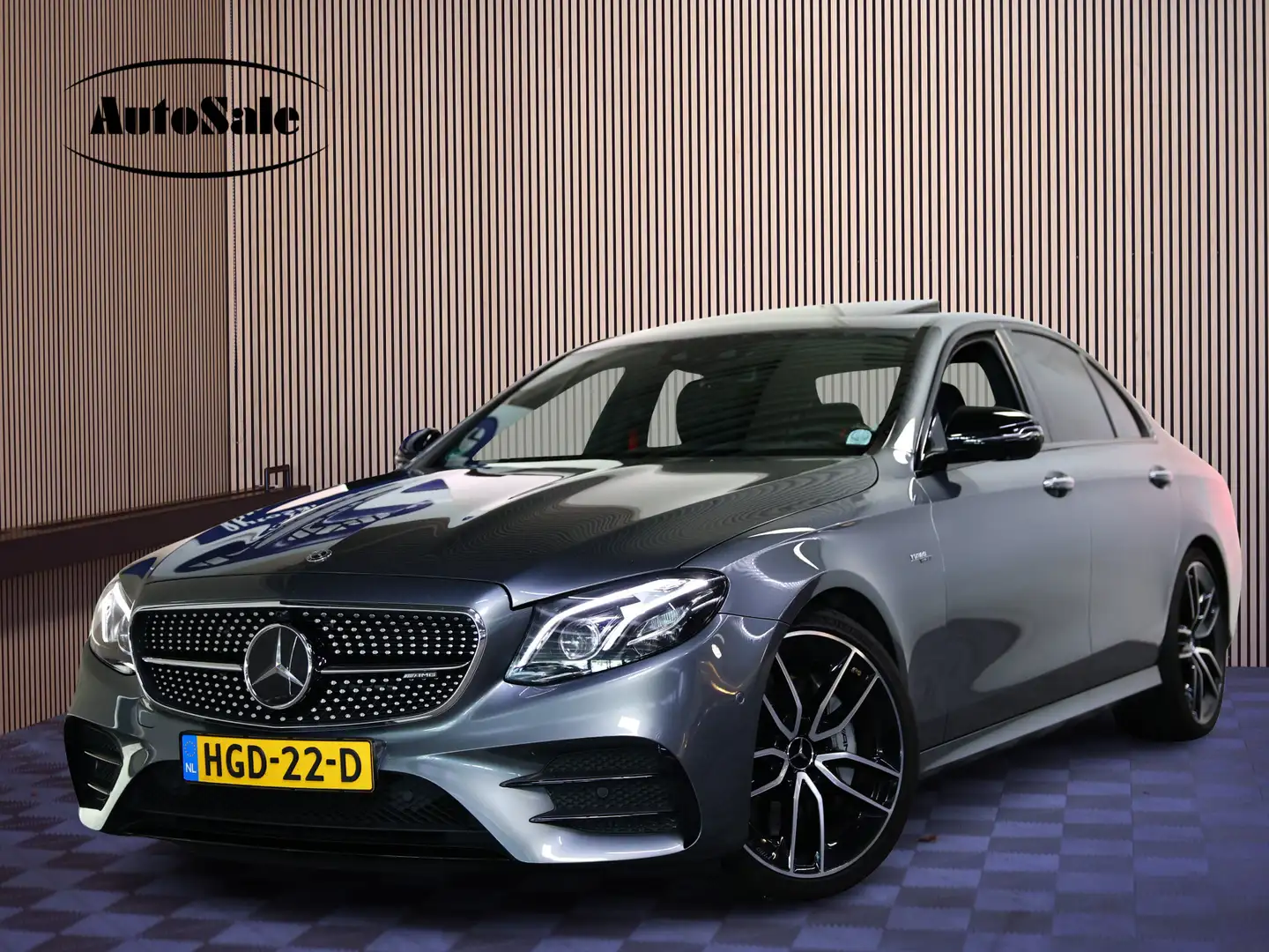 Mercedes-Benz E 53 AMG 4MATIC Premium+avm HEADUP BURMESTER PANO '18 Gris - 1
