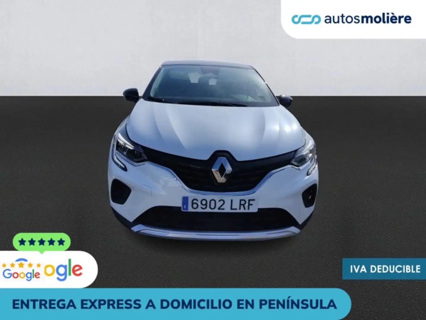 Renault Captur TCe Intens 74kW GLP Blanco - 2