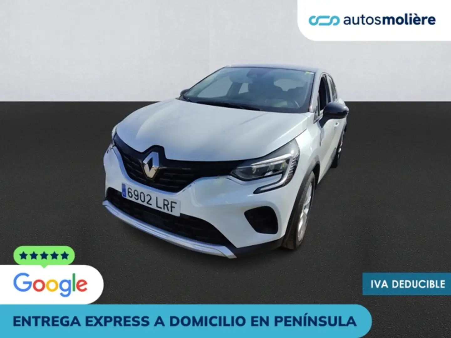 Renault Captur TCe Intens 74kW GLP Blanco - 1