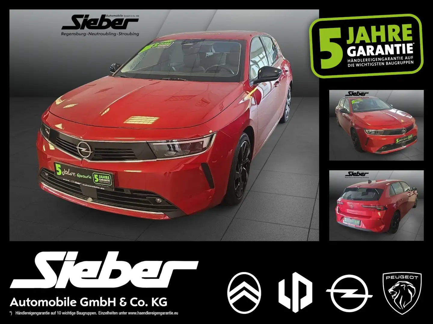 Opel Astra L 1.6 Turbo Plugin Edition *Sitzheizung* Rot - 1