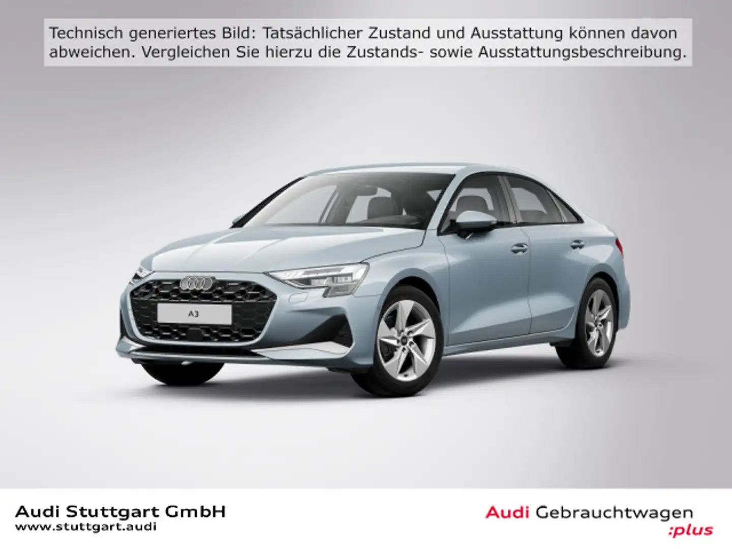 Audi A3 advanced 35 TDI S tronic Grau - 1
