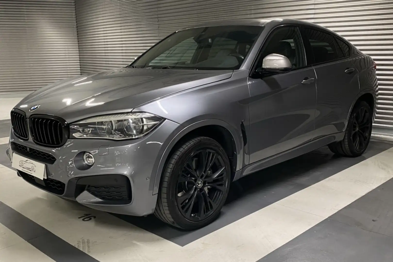 BMW X6 xDrive M50dA Gris - 1