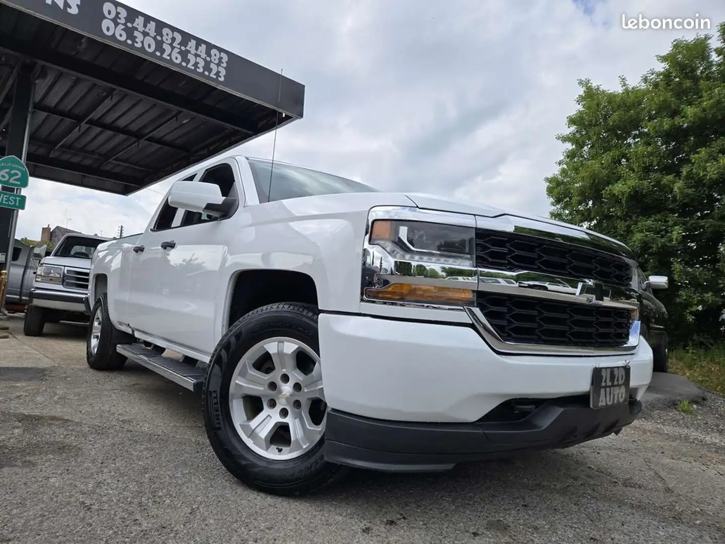 Chevrolet Silverado 4X4 1500 5.3 V8 360ch 4 portes Blanc - 2