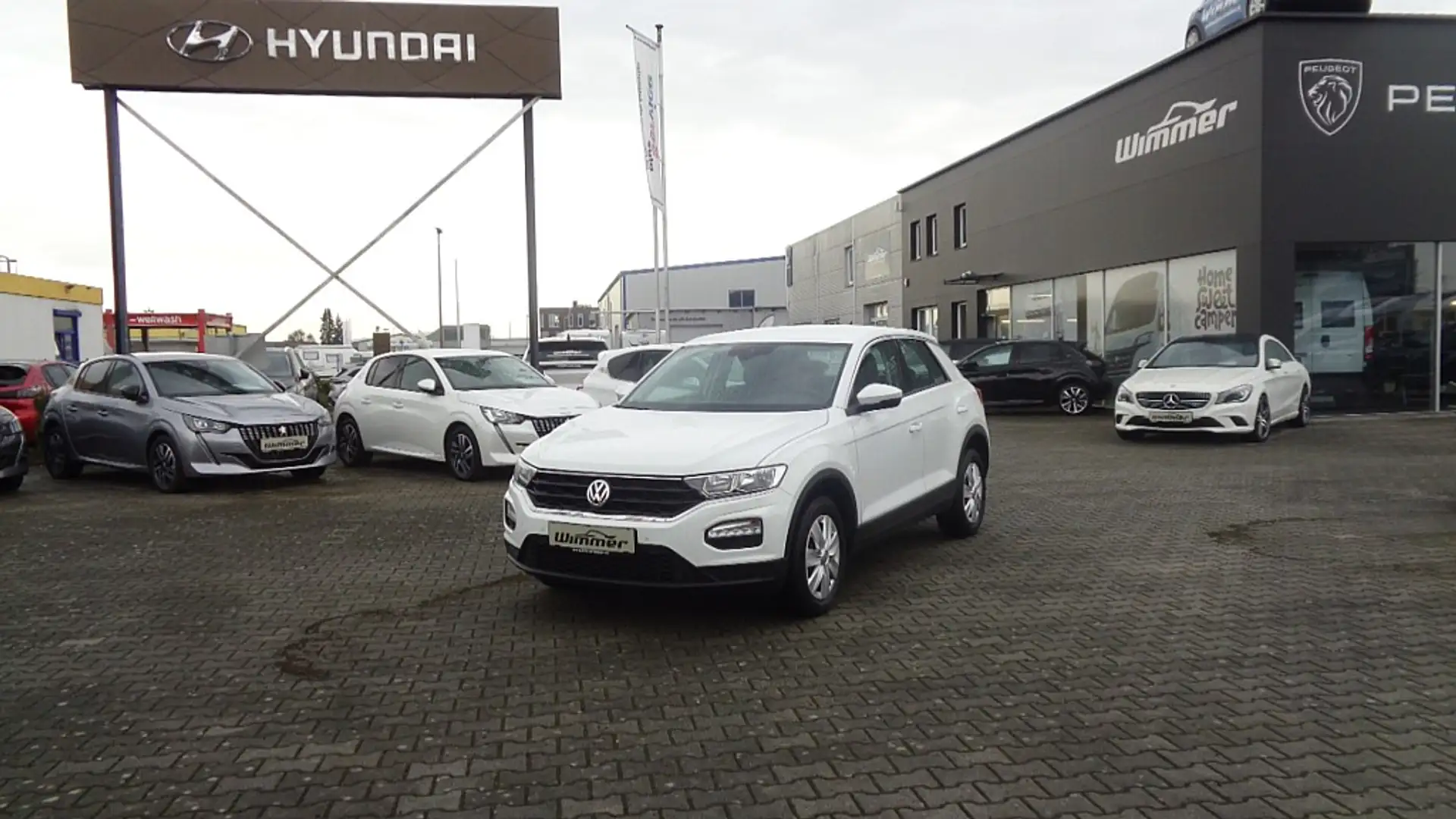 Volkswagen T-Roc 1,6 TDI SCR Weiß - 2