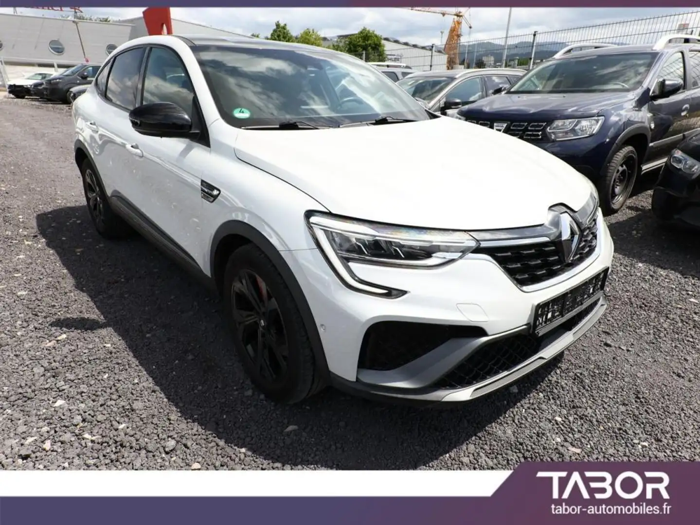 Renault Arkana TCe 140 EDC R.S. Line Cuir GPS Biały - 2