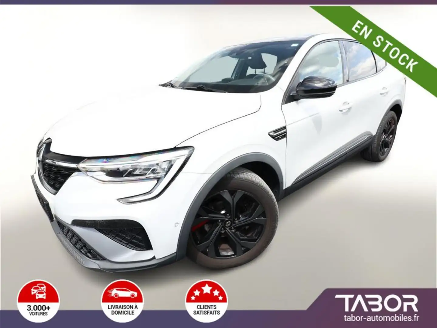 Renault Arkana TCe 140 EDC R.S. Line Cuir GPS Biały - 1