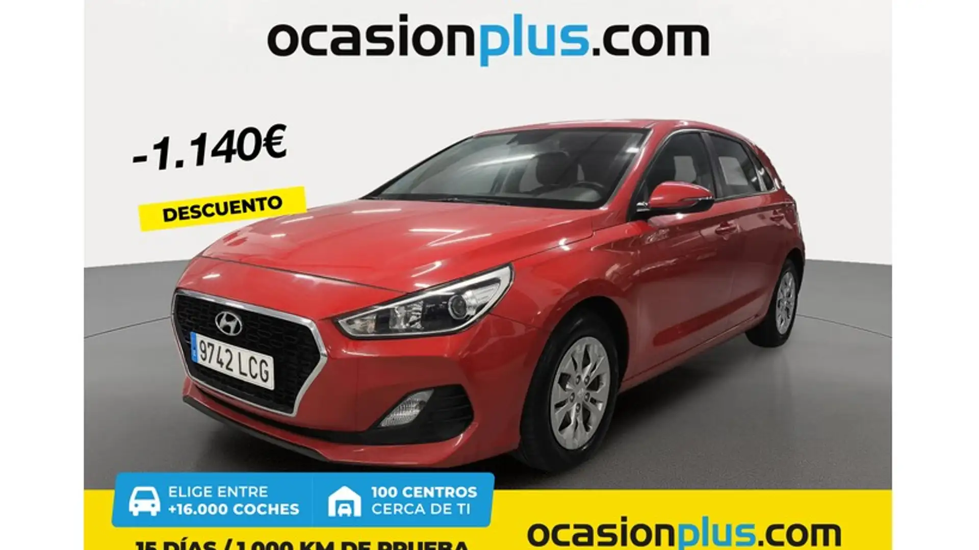 Hyundai i30 1.0 TGDI Essence 120 Rojo - 1