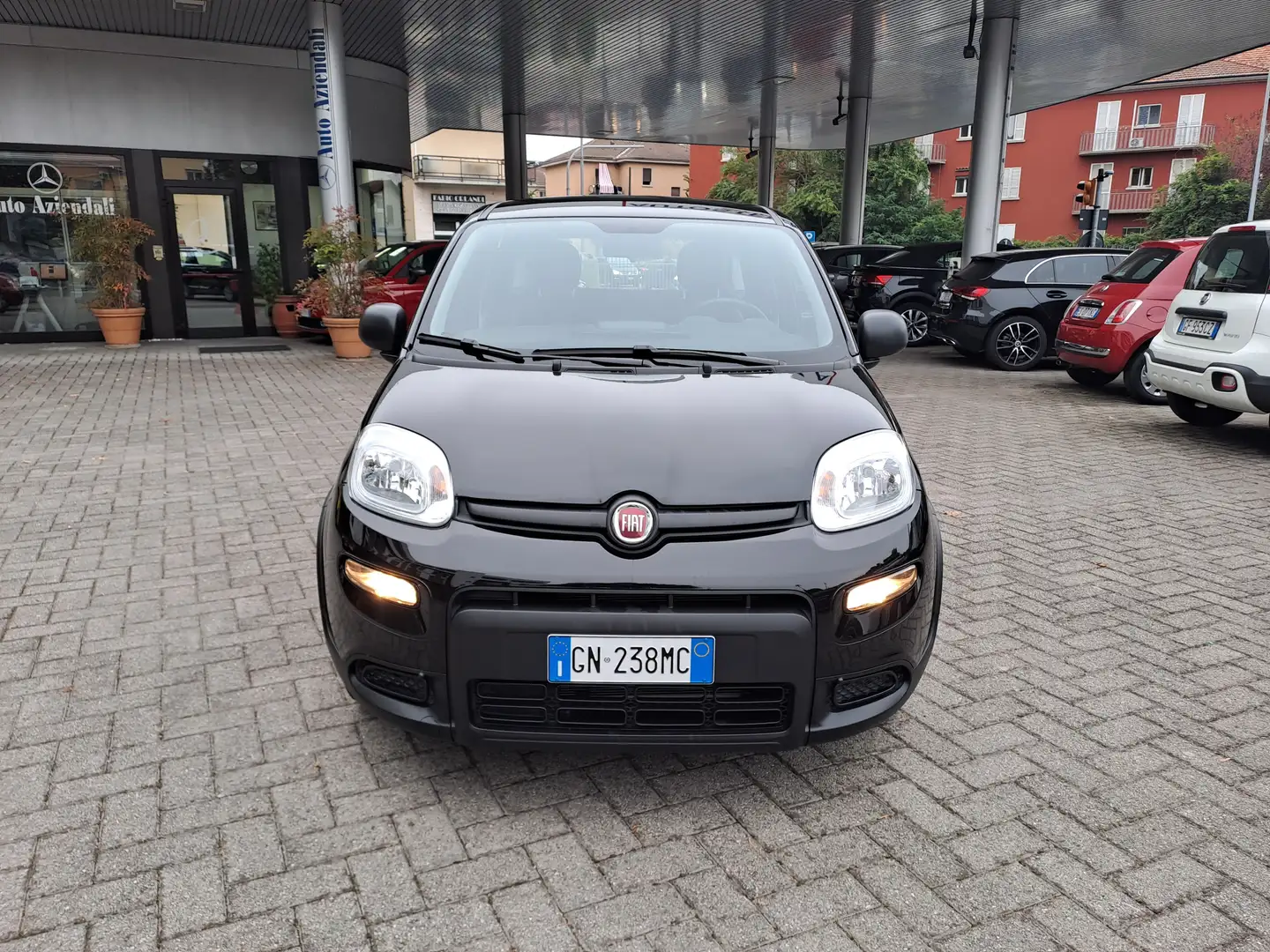 Fiat Panda 1.0 firefly hybrid Noir - 1