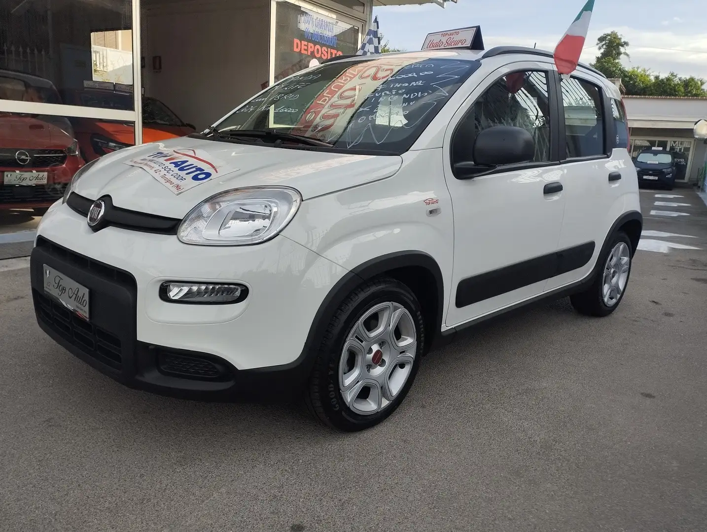 Fiat New Panda NUOVA PANDA 1000 HYBRID MYLYFE KM10000 Bianco - 1