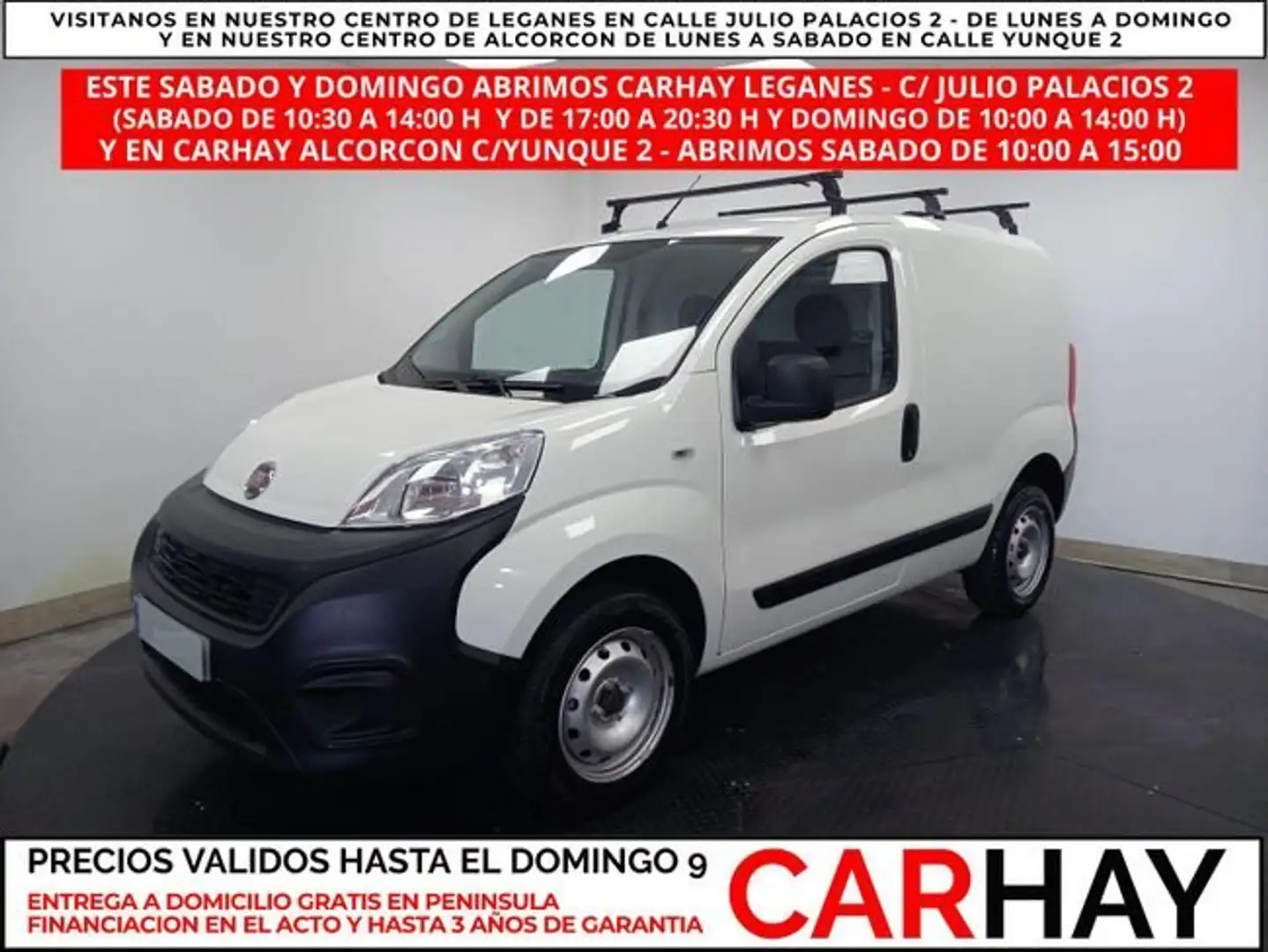 Fiat Fiorino CARGO KASTEN 1.4 NATURAL GNC Blanc - 1