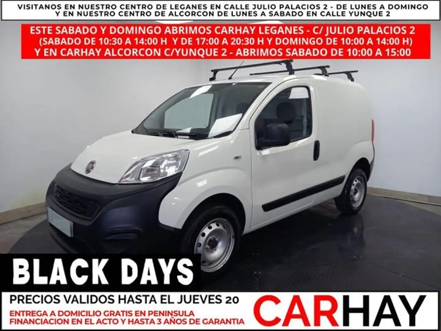Fiat Fiorino CARGO KASTEN 1.4 NATURAL GNC Wit - 1