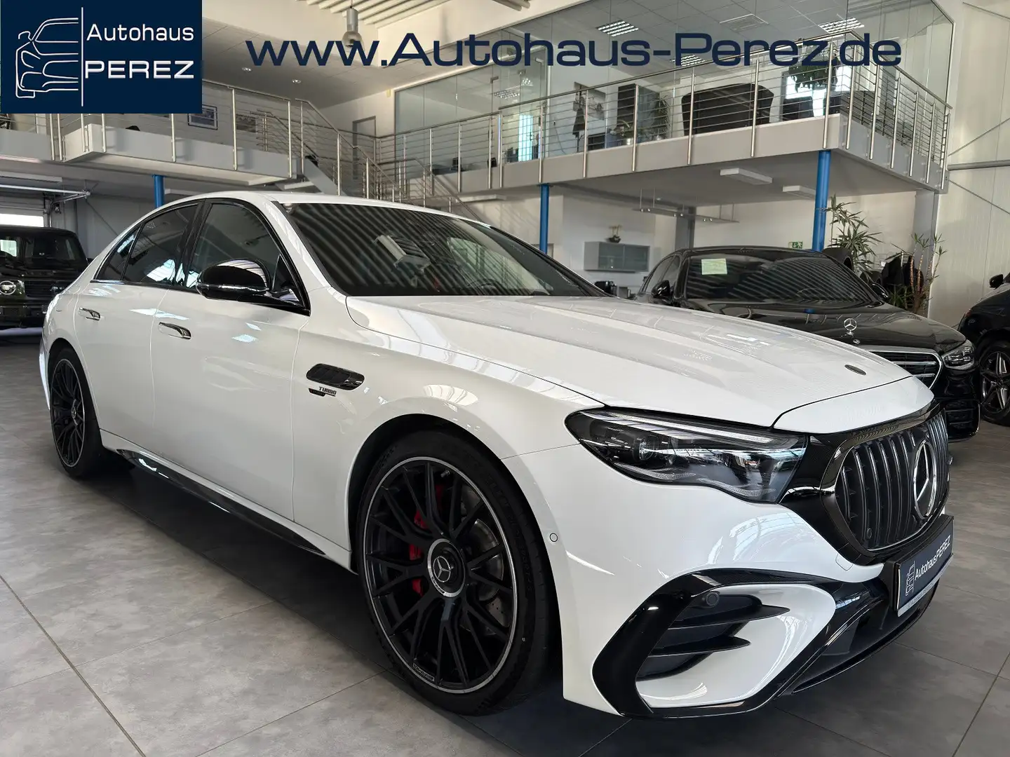 Mercedes-Benz E 53 AMG Hybrid 4M+ DYNAMIC+DC-LADEN-DRVERS PACK Blanc - 1
