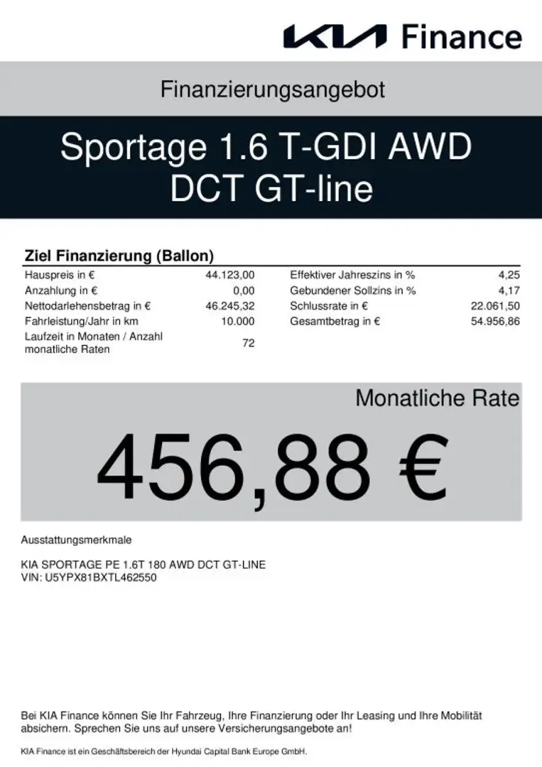 Kia Sportage 1.6 T-GDI AWD DCT GT-line Weiß - 2
