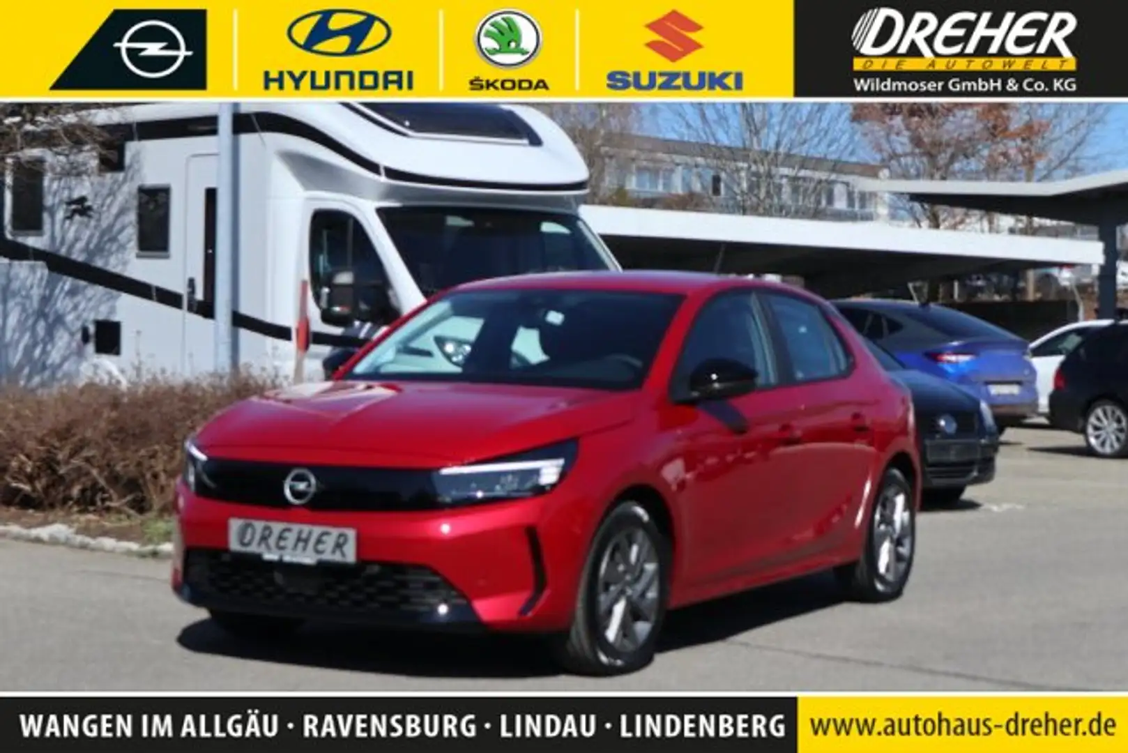 Opel Corsa Corsa Edition Klima/LED/SH/LMR Sitzhzg./MF-Lenkrad Rot - 1