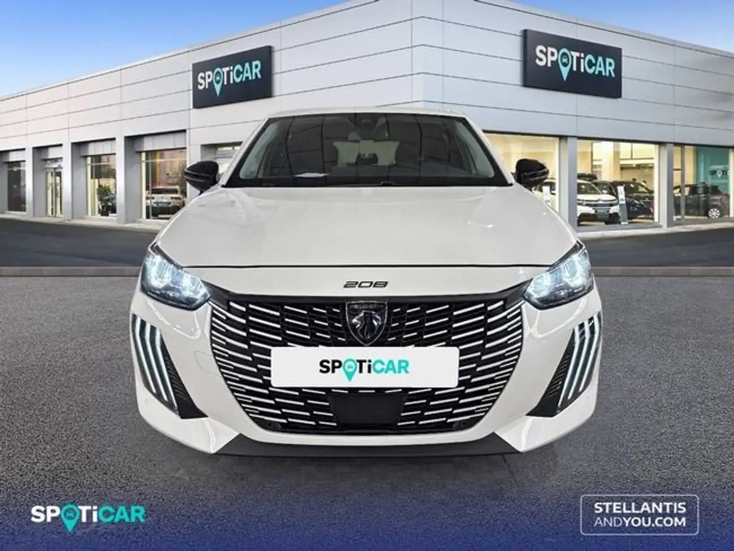 Peugeot 208 1.2 Hybrid Allure e-DCS6 100 Blanco - 2