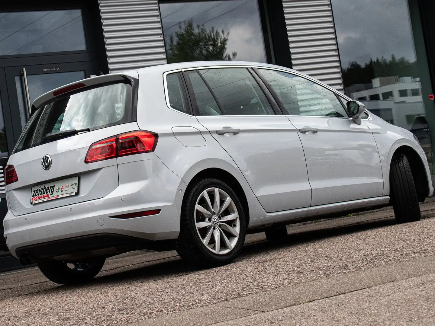 Volkswagen Golf Sportsvan Highline 1.4 TSI DSG Navi RFK Silber - 2