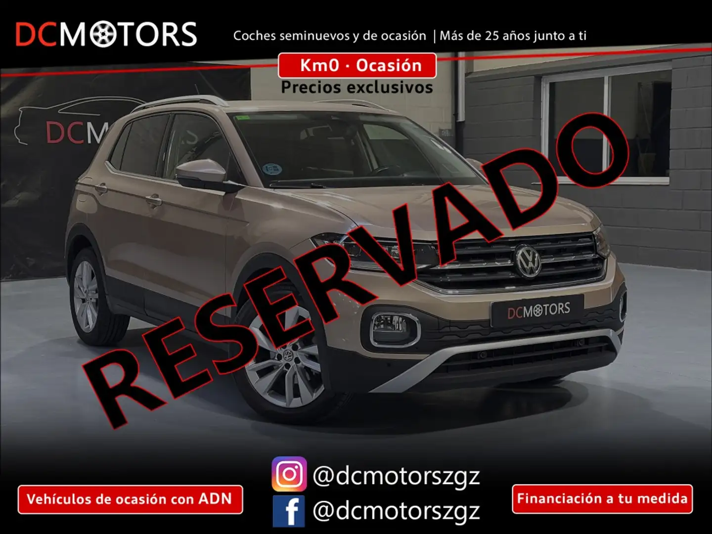 Volkswagen T-Cross 1.0 TSI Sport DSG7 85kW Brun - 1