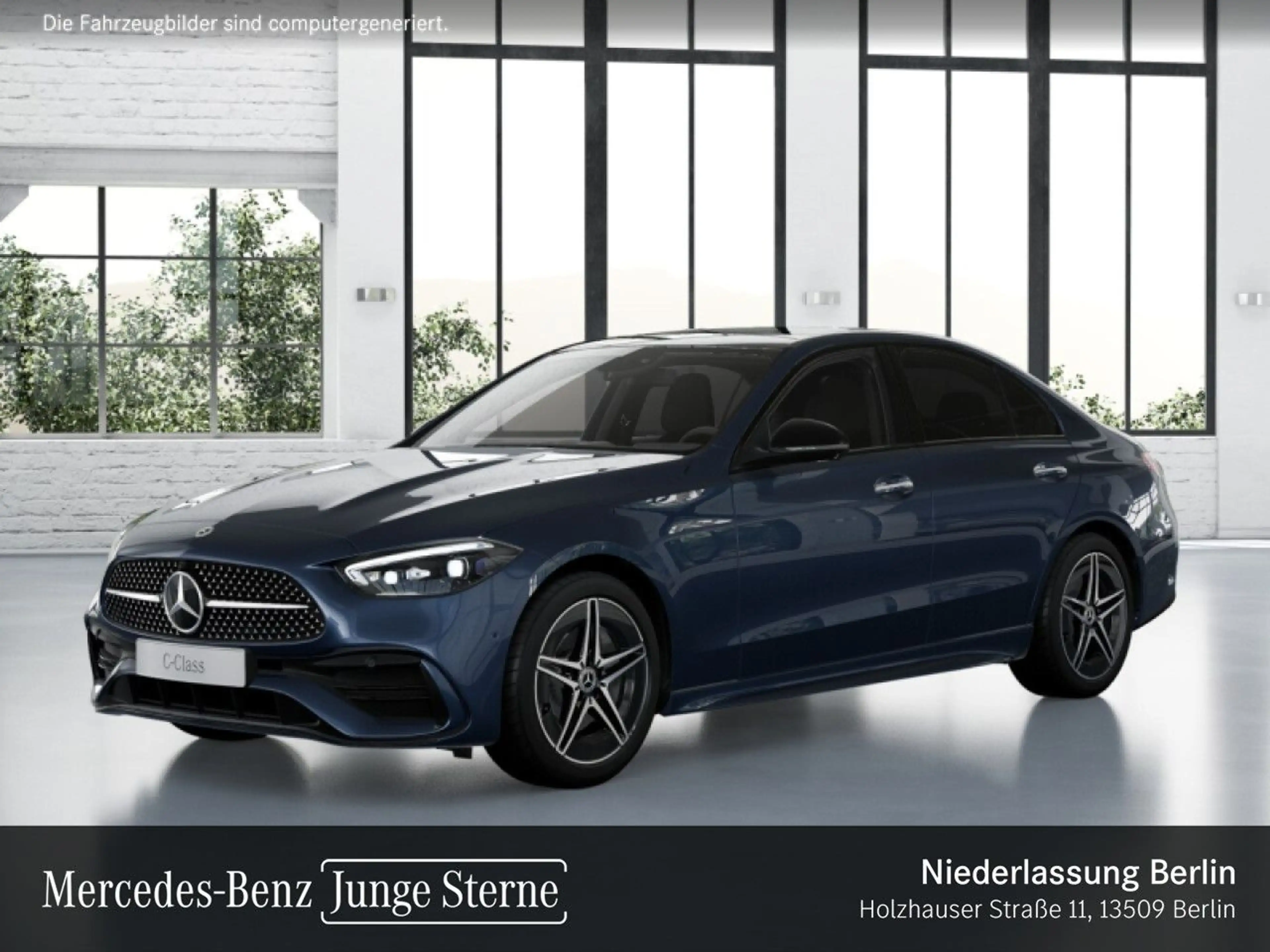 Mercedes-Benz C 200 AMG+NIGHT+PANO+360+TOTW+KEYLESS+9G — photo 13