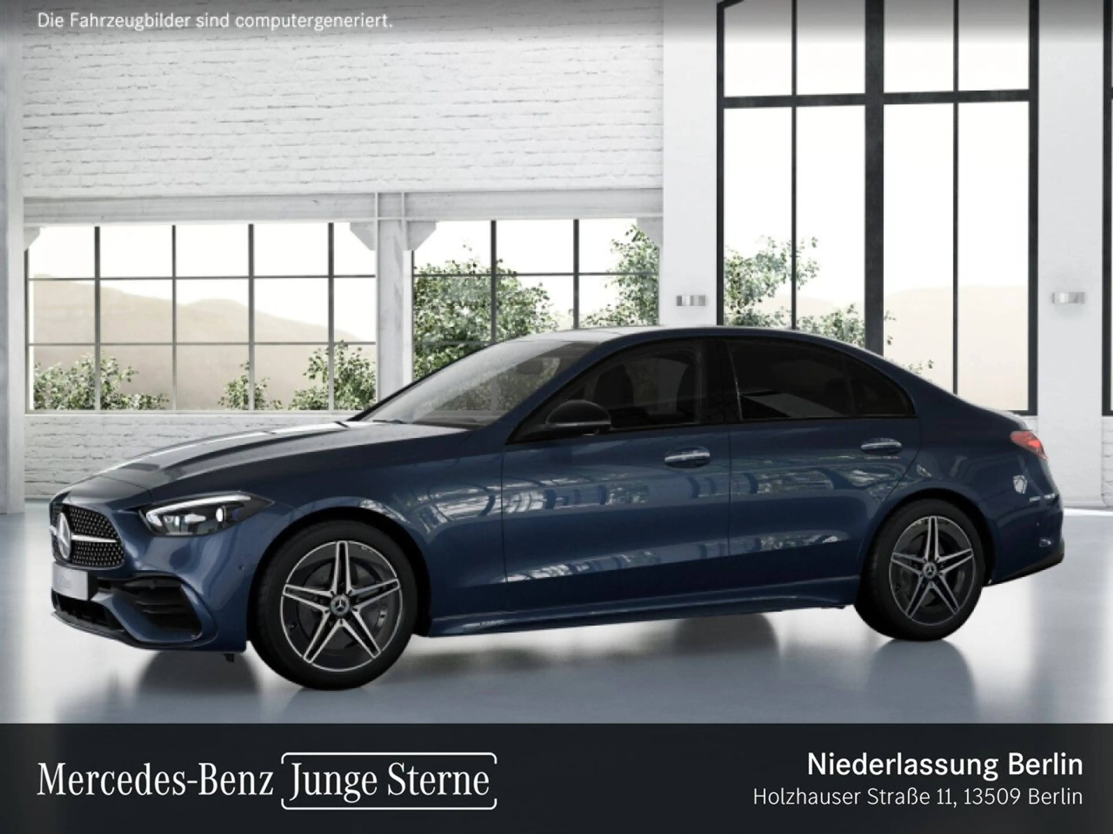 Mercedes-Benz C 200 AMG+NIGHT+PANO+360+TOTW+KEYLESS+9G — photo 3
