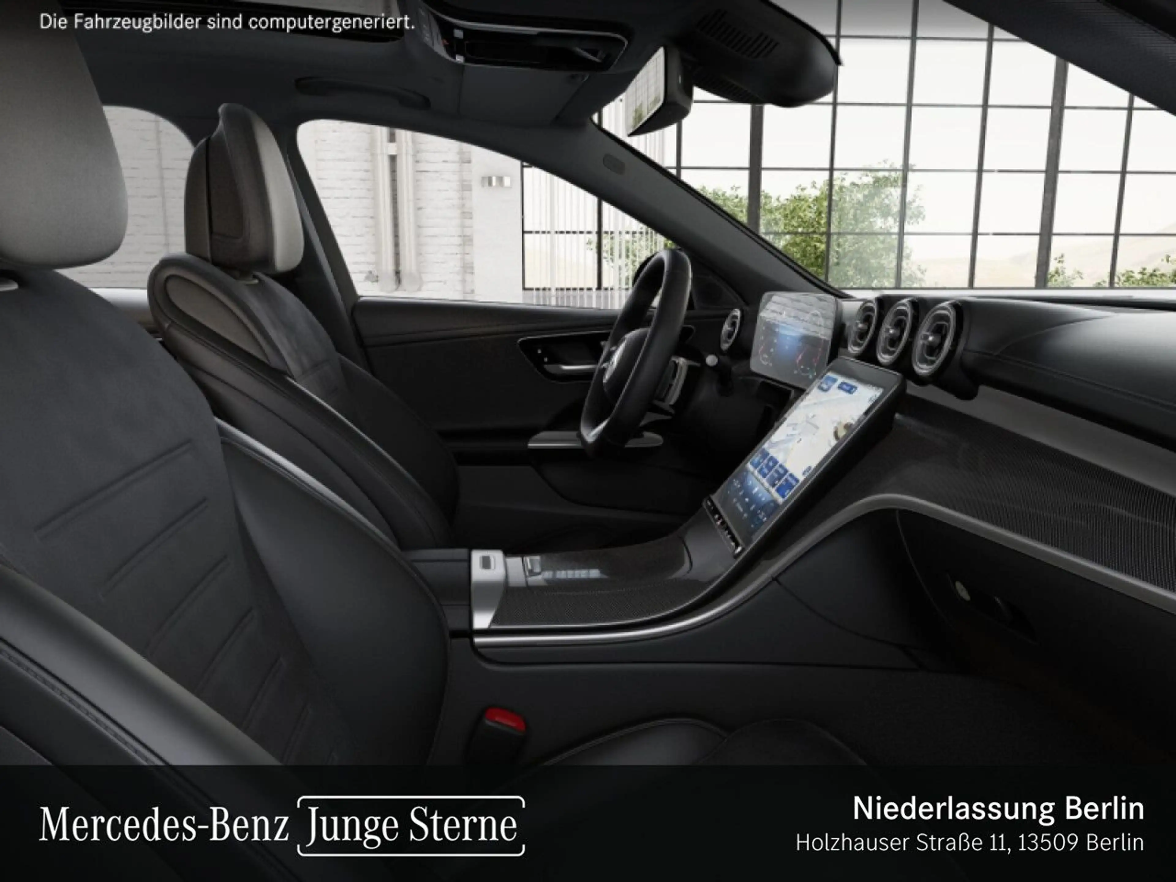 Mercedes-Benz C 200 AMG+NIGHT+PANO+360+TOTW+KEYLESS+9G — photo 11