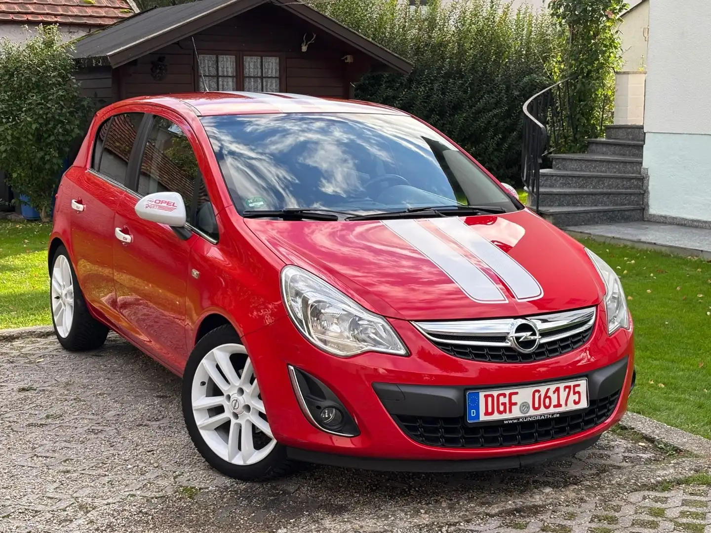 Opel Corsa D Color Edition Sondermodell+Lenkradh+PDC Rouge - 1