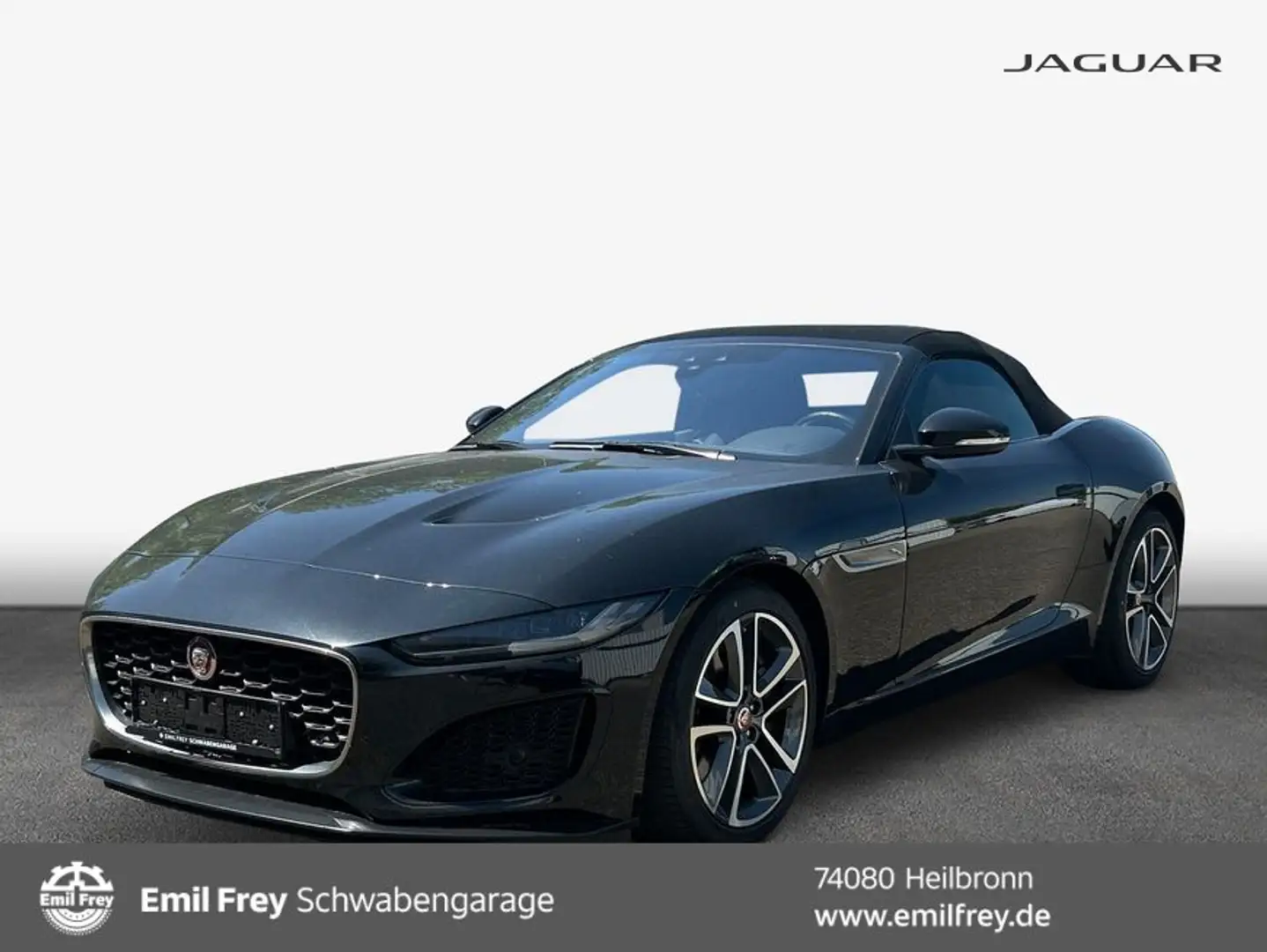 Jaguar F-Type Cabriolet P300 Aut. Schwarz - 1