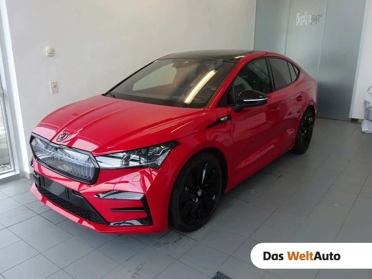 Skoda Enyaq Coupé RS Rot - 1