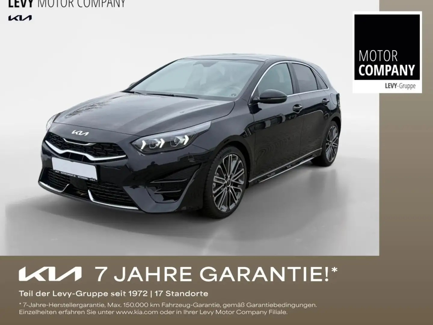 Kia Ceed / cee'd 1.5 T-GDI- GT Line ACC Navi FLA elSitz LM Schwarz - 1