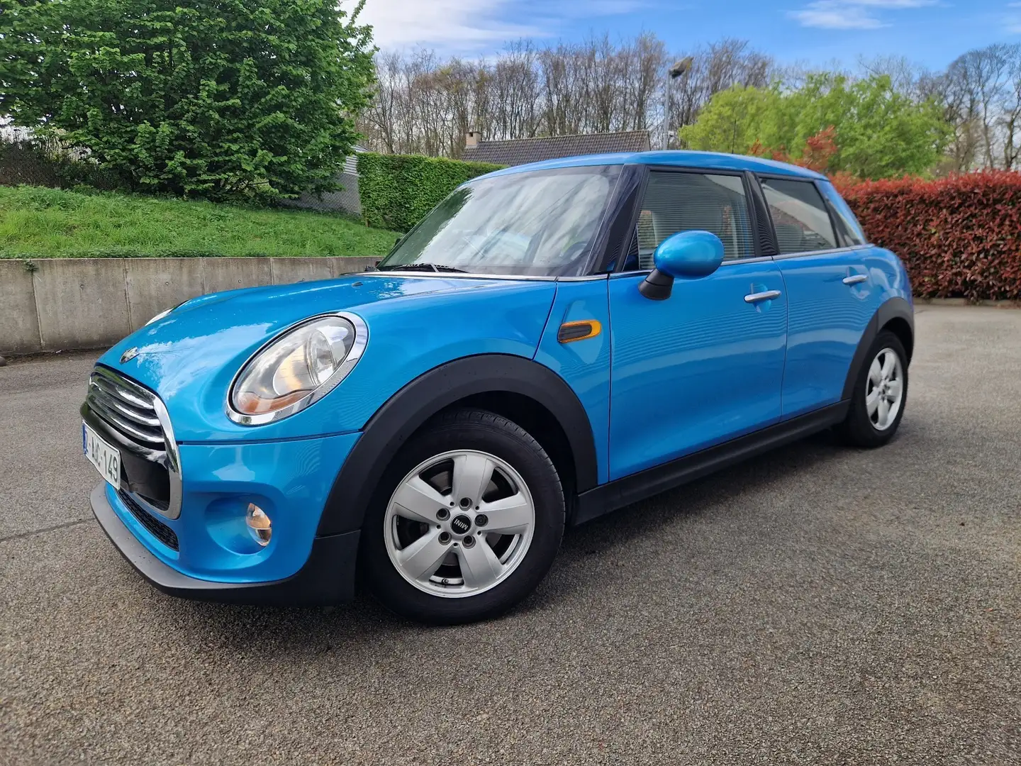 MINI Cooper 1.2e one cuir gps caméra Azul - 1