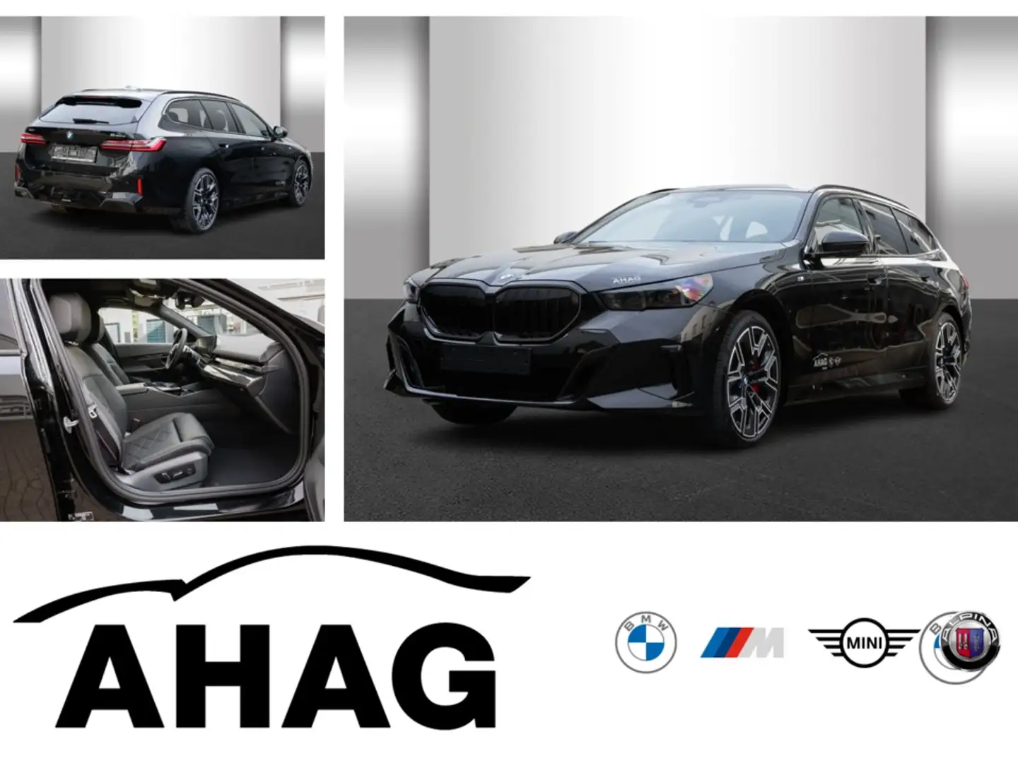 BMW 540 d xDrive Touring M Sportpaket Panorama AHK Černá - 1